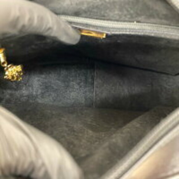 Gucci bag logo calfskin leather Black Shoulder Bag pouch - Picture 9 of 9